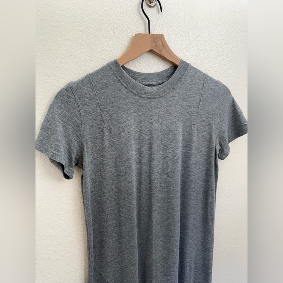 Lululemon La Relaxed Short Sleeve Maxi Dress in Grey - Picture 5 of 10